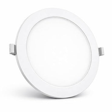 Round Led Panel Light — Natural White (4000K) | Plastic Body | Recessed Panel for False Ceiling | for Kitchen, Living Room, Home/Office, Dining Room (1, 9, Watts, 4 inch)