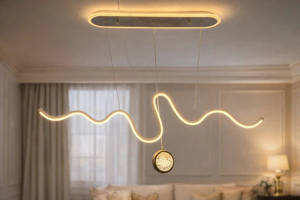 Elarria Aurora Wave Pendant Light