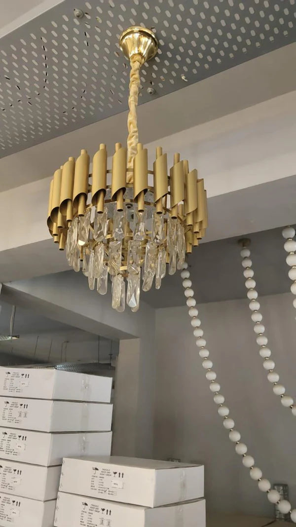Golden Mamba Chandelier